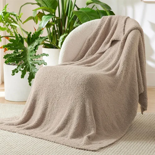 Miniatura 13 de Bedsure Manta Decorativa de Otoño para Sofá - Súper Suave, Acogedora y Cálida Manta de Punto Esponjosa, Transpirable, GentleSoft, Ligera para Cama