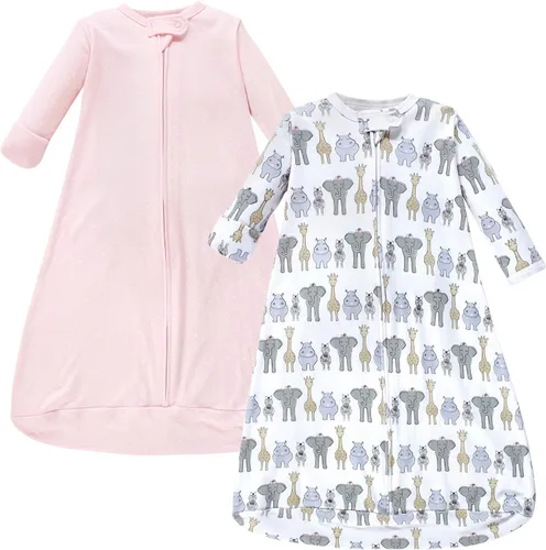 Miniatura 16 de Hudson Baby Saco de dormir unisex de algodón con manga larga para bebé, saco, manta Toile