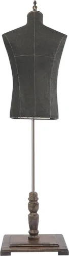 Miniatura 18 de Maniquí masculino con forma de cuerpo de maniquí, 27.5 a 51 pulgadas de altura ajustable de media longitud, modelo de ropa para exhibición