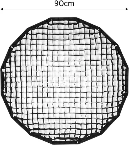 Miniatura 9 de Andoer 47.2 in Softbox Honeycomb Grid 16 Robs Deep Photography Parabólico Softbox Grid