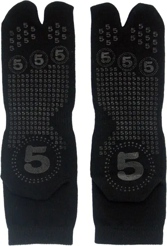 Calcetines japoneses negros Tabi Ninja Antideslizantes - Para Zapatos y Sandalias para Adultos y Niños