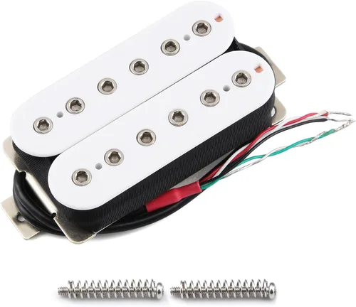 Miniatura 6 de FLEOR Pastilla de Puente Pickup de Cerámica de Doble Bobina Humbucker para Pastillas de Guitarra Eléctrica Pickup-Negro