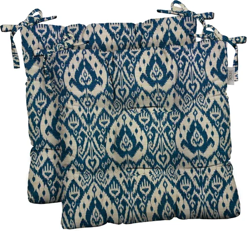 Miniatura 14 de RSH DECOR Juego de 2 cojines de asiento para silla de comedor para interiores y exteriores, 16 x 16 x 2 pulgadas, color a elegir