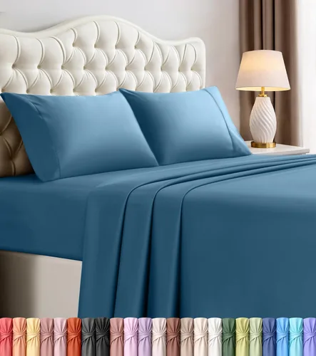 Miniatura 40 de Utopia Bedding - Juego de sábanas de microfibra cepillada, resistente al encogimiento y a la decoloración, de fácil cuidado, 3 piezas, tamaño Beige