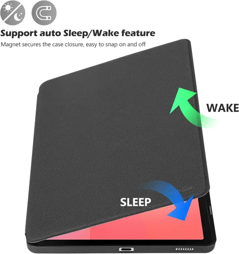 Miniatura 4 de ProCase Funda inteligente para Galaxy Tab S10 Lite/S10 FE/ S9 FE de 10.9 pulgadas con soporte para S Pen y funda rígida con soporte para S Pen