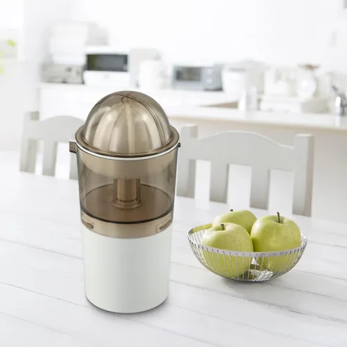 Miniatura 3 de Exprimidor eléctrico de cítricos con conos de acero inoxidable, extractor de jugo de naranja silencioso de gran capacidad, máquina exprimidora