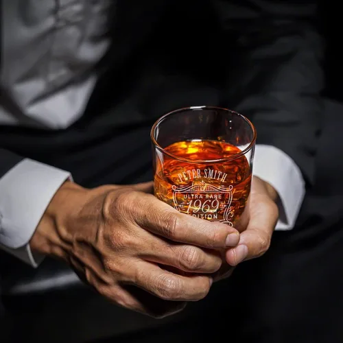 Miniatura 5 de Juego de presentación de decantador de whisky personalizado