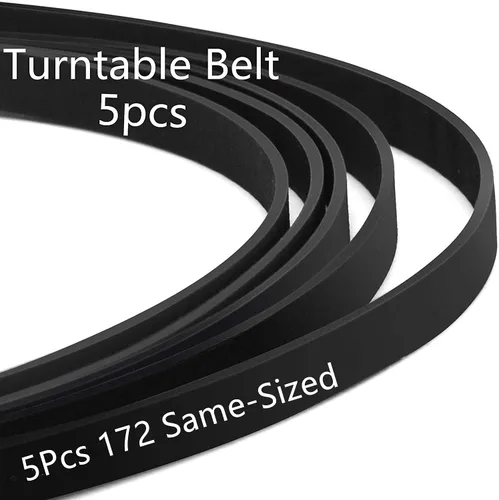 Miniatura 8 de 5 correas de tocadiscos de diferentes especificaciones compatibles con Technics SL-200, ATLP120, (5 correas de tocadiscos diferentes)