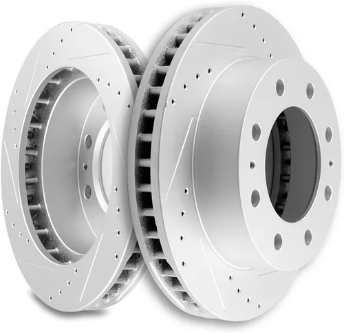 Miniatura 26 de SCITOO Rotores de freno traseros, 2 kits de frenos para Acura Integra 1990-2001, Honda Civic 1992-1995 1999-2000, para Civic del Sol 1993-1997, CRX