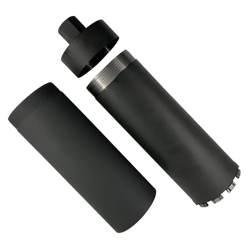 Miniatura 8 de Broca de núcleo húmedo de alto rendimiento de 1-3/4 pulgadas para hormigón duro/reforzado, altura de segmento de 0.394 in, profundidad