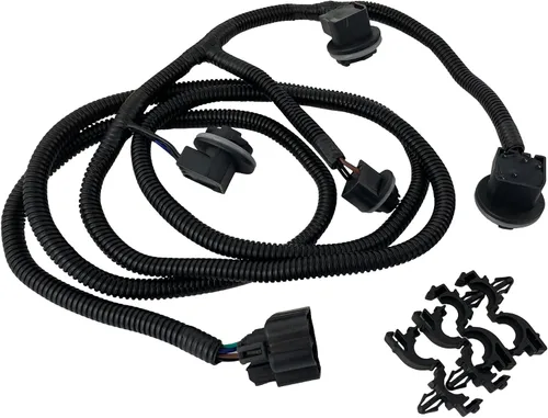 Miniatura 27 de PartsFlow Arnés de cableado universal extra largo de 12 circuitos Street Hot Rod Wire para Chevrolet Chevy Mopar para Ford Muscle Car, arnés