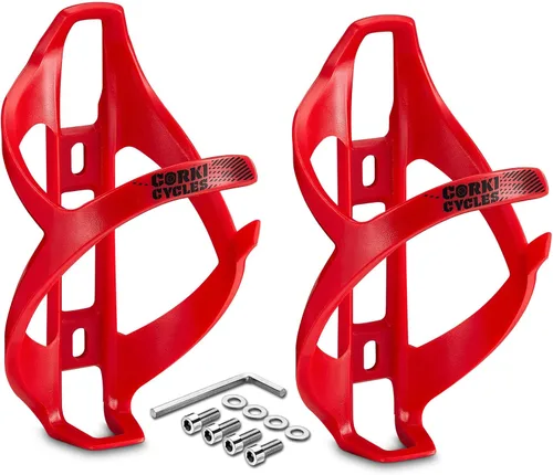 Miniatura 13 de Corki Cycles - Soporte para botella de agua para bicicleta, carga lateral derecha, jaula para botella de agua para carretera, MTB, bicicletas