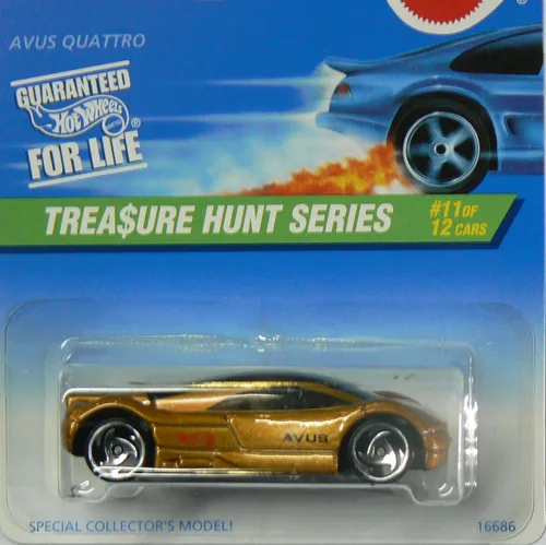 Miniatura 2 de Hot Wheels 1997 Treasure Hunt Series 11/12 Avus Quattro