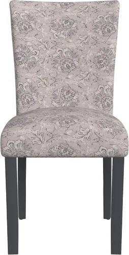 Miniatura 5 de HomePop Parsons - Silla de comedor, color gris (juego de 2)