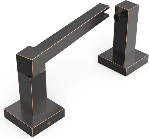 Miniatura 22 de FORIOUS Soporte de Papel Higiénico para Montaje en Pared, Soporte de Rollo de Tejido Giratorio de Doble Poste de Acero Inoxidable Resistente al