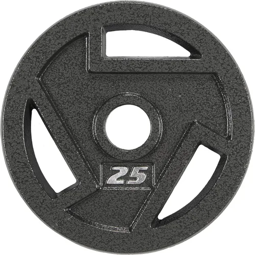 Miniatura 6 de Signature Fitness Placa de peso de hierro fundido para entrenamiento de fuerza y levantamiento de pesas, olímpico o estándar, varios tamaños