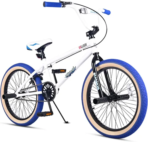 Miniatura 16 de vollsch Bicicletas BMX Freestyle de 18 y 20 pulgadas para adolescentes de 6 a 15 años de edad, niños, niñas, principiantes con palanca, varios