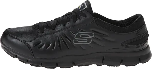 Miniatura 9 de Zapatillas de trabajo Skechers para dama, con suela antiderrapante.