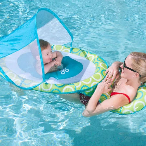 Miniatura 2 de SwimWays Baby Spring Float Mommy and Me with Canopy