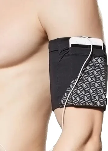 Miniatura 7 de Brazalete deportivo universal para todos los teléfonos. Brazalete para teléfono celular para correr, fitness y entrenamientos de gimnasio