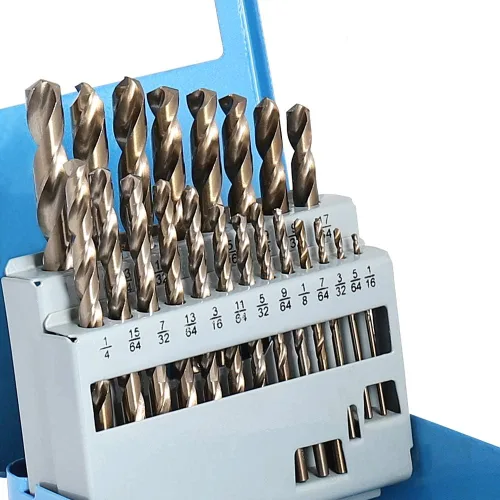 Miniatura 13 de COMOWARE Juego de Brocas de Cobalto- 29 Piezas M35 Acero de Alta Velocidad Helicoidal Longitud Estándar para Metal Endurecido, Acero Inoxidable