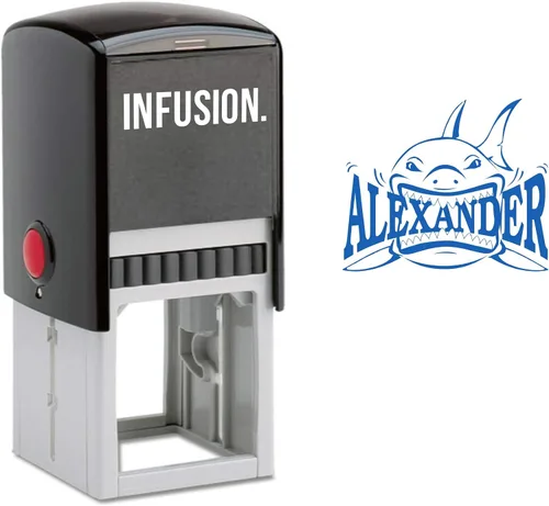 Miniatura 13 de Infusion Sello con nombre de niño autoentintado para niños (Bee Great)
