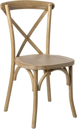 Miniatura 18 de Flash Furniture Advantage Medium con silla X-Back de grano blanco Grano blanco medio