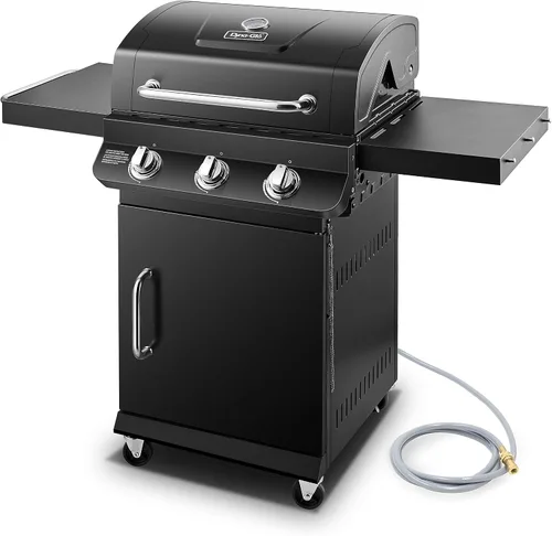 Miniatura 2 de Dyna-Glo DGP397CNN-D Premier - Parrilla de gas natural de 3 quemadores, color negro