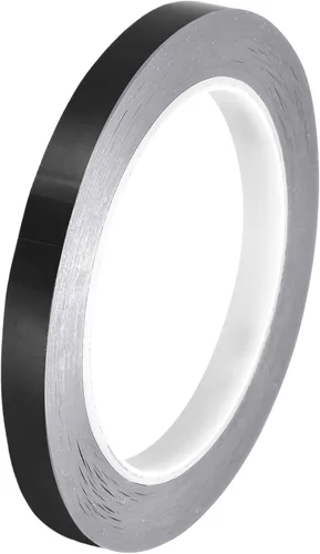 MECCANIXITY Adhesivo autoadhesivo de aluminio para azulejos, tira de cinta de sellado de huecos de 5/16 pulgadas x 55 yardas para pared, piso,