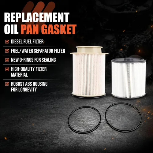 Miniatura 6 de Kit separador de agua con filtro de combustible Cummins de 6.7L para Dodge Ram 2500 3500 4500 5500 2021 2021 2021 2022 2023 2024 Dodge Ram 2500 3500