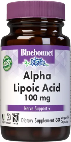 BLUEBONNET NUTRICIÓN ÁCIDO ALFA LIPOICO 100 mg