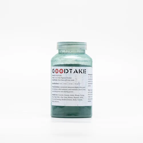 Miniatura 7 de GOODTAKE Polvo de óxido de hierro, pigmento de color concreto verde, colorante de lechada verde, tinte de color para cemento, hormigón, arcilla