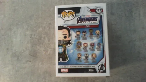 Miniatura 3 de Funko Pop! Marvel: Avengers Endgame - Loki con Tesseract que brilla en la oscuridad