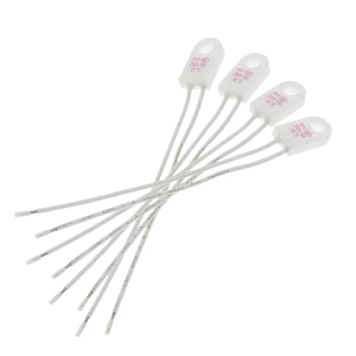 Miniatura 2 de 5PCS RH/Tf 95 115 125 130 135 150 180 230Degrees Celsius 15A 250V Temperature Fuse Thermal Links Over Temperature Protector(115C 15A)