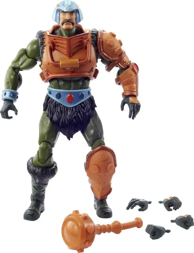 Miniatura 6 de Masters of The Universe Masterverse Collection, Revelation Man-at-Arms - Figura de batalla Motu de 7 pulgadas para contar historias, juego