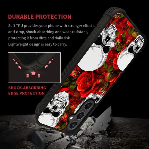 Miniatura 543 de CARLOCA Funda compatible con Samsung Galaxy S22 Ultra, diseño gráfico de Star Howling Wolfs Samsung Galaxy S22 Ultra, diseño gráfico, a prueba