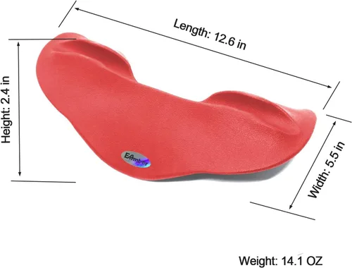 Miniatura 5 de Almohadilla para sentadillas con barra para el hombro, 1 pulgada de TPE profesional, cubierta protectora para mancuernas (Negro)