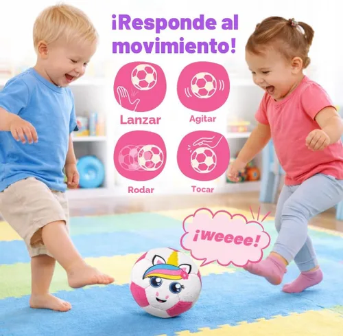 Miniatura 3 de Move2Play, Hilariously Interactive Toy with Music & Sound Effects for Boy & Girl Ball for Toddler & Baby 6, 12, 18+ Months 1, 2, 3+ Year Old