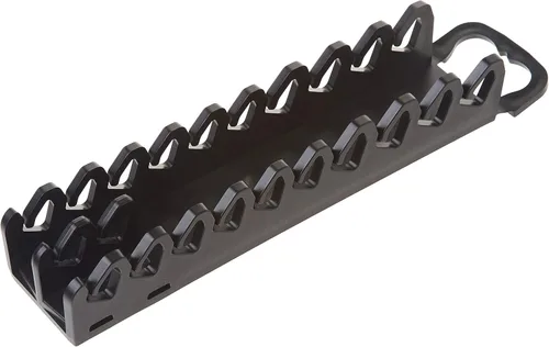 Ernst Manufacturing Pinza de destornillador de 10 herramientas, soporte para destornillador en negro vibrante (modelo 5311) para almacenamiento