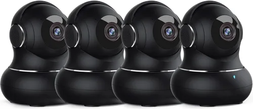 Miniatura 10 de litokam Cámara de seguridad interior 2K, cámaras de 360° para seguridad del hogar en interiores con detección de movimiento, cámara para mascotas