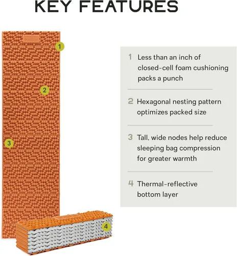 Miniatura 2 de NEMO Equipment Switchback Foam Sleeping Pad