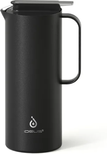 Miniatura 11 de IDEUS Jarra térmica para café 68oz (2,000ml), Jarra de acero inoxidable de doble pared aislada al vacío, Jarra de agua, servidor de café