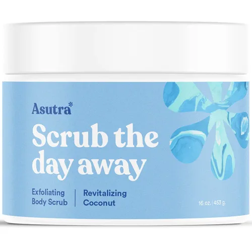 Miniatura 14 de El mejor exfoliante corporal orgánico, 100 % sal pura del mar muerto, ultrahidratante y humectante con Jojoba para suavizar la piel, aceites