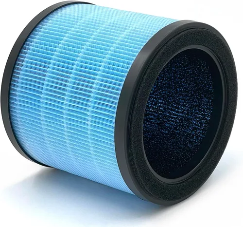 Miniatura 2 de Filtro AP070 para purificador de aire, compatible con Aircillin AP070A y AP070B, paquete de 2, carbón activado y filtro HEPA de alta eficiencia