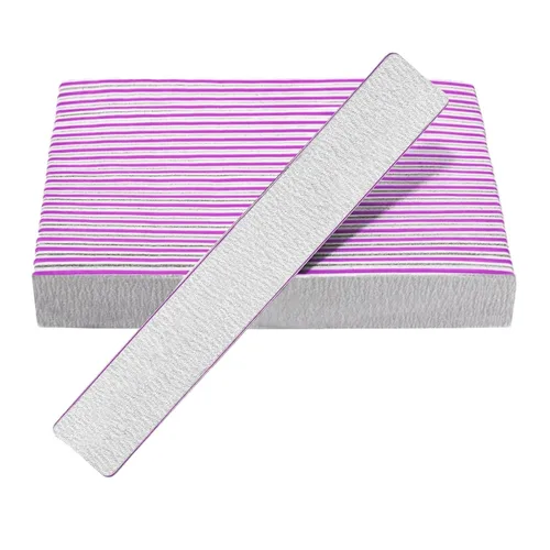 Miniatura 10 de 21 limas de uñas Emery Board, lima de uñas de grano 100/180 para uñas acrílicas y de gel
