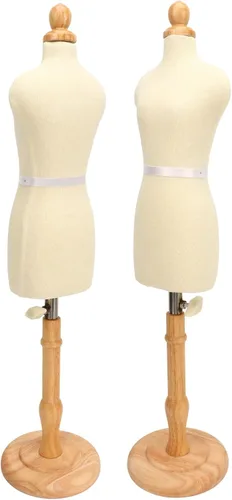 Miniatura 3 de Acouto Maniquí Soporte para el cuerpo Forma de vestido femenino Sastre profesional Forma de vestido femenino Forma de vestido femenino de costura