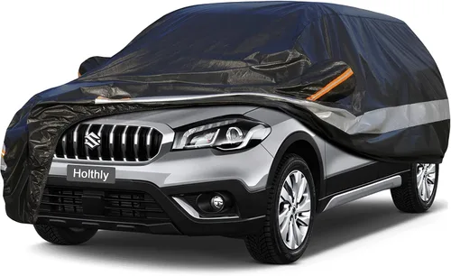 Miniatura 8 de Funda para automóvil SUV de ajuste personalizado para BMW X1/iX1 2009-2025, 100% impermeable, transpirable, para exteriores, protección contra