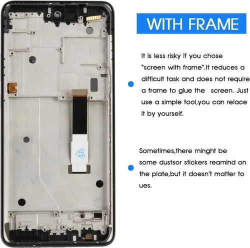 Miniatura 4 de para Motorola Moto One 5G Ace Pantalla Reemplazo One 5G Ace LCD con Marco XT2113 XT2113-1 XT2113-2 XT2113-5 XT2113-3 Kit de montaje de pantalla
