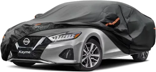 Miniatura 40 de Kayme - Cubierta completa impermeable de 7 capas para Honda Civic Sedán/Coupé (1991-2024), apta para todo clima, protección p/exteriores contra