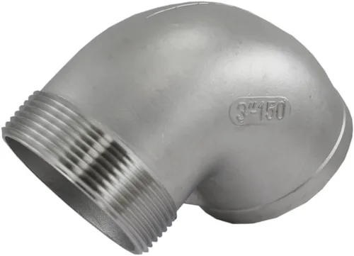 Miniatura 14 de Duda Energy 45° Codo 1/2" Hembra NPT Instalación de tubería de acero inoxidable 0,5